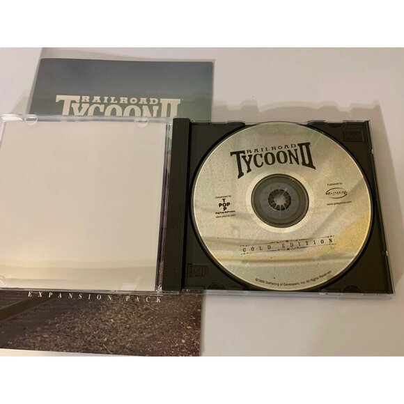 Railroad Tycoon II Gold Edition PC / Computer Big Box Game - Picture 4 of 5